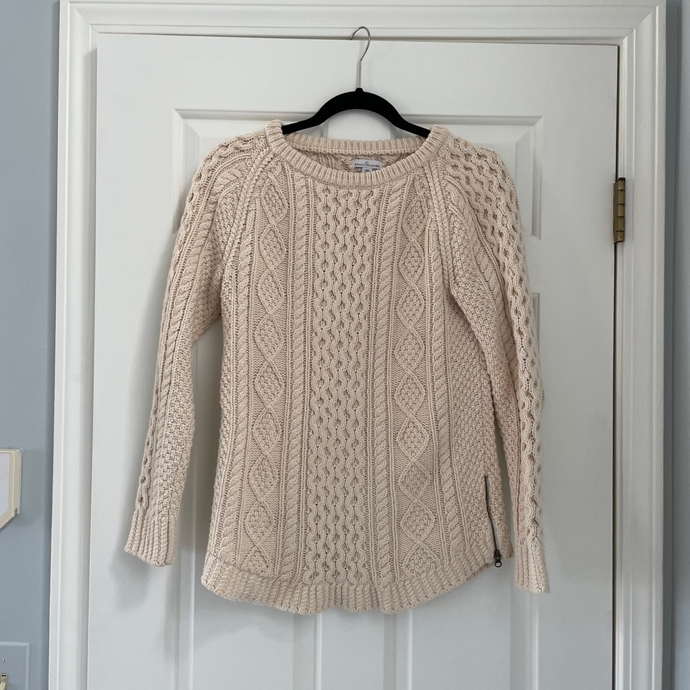 LL Bean fisherman sweater